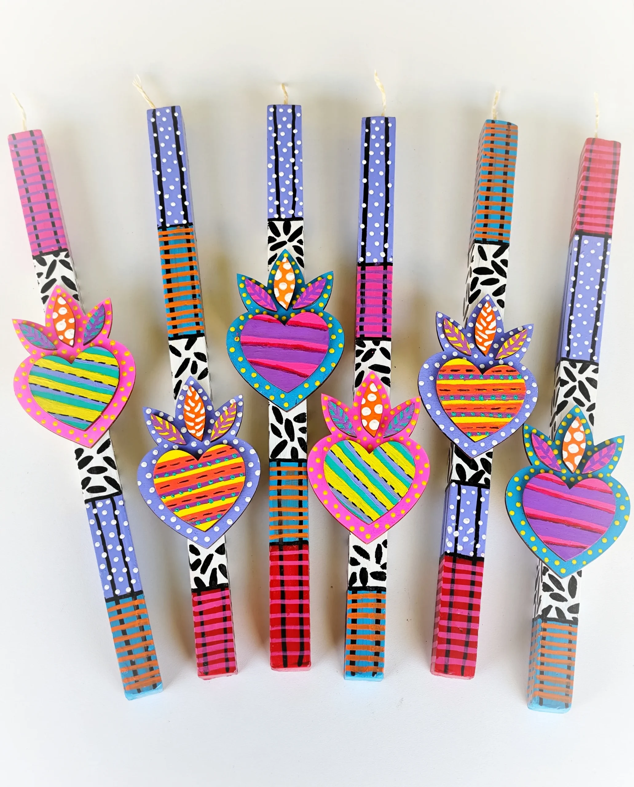 Funky pop Easter candles - Image 2