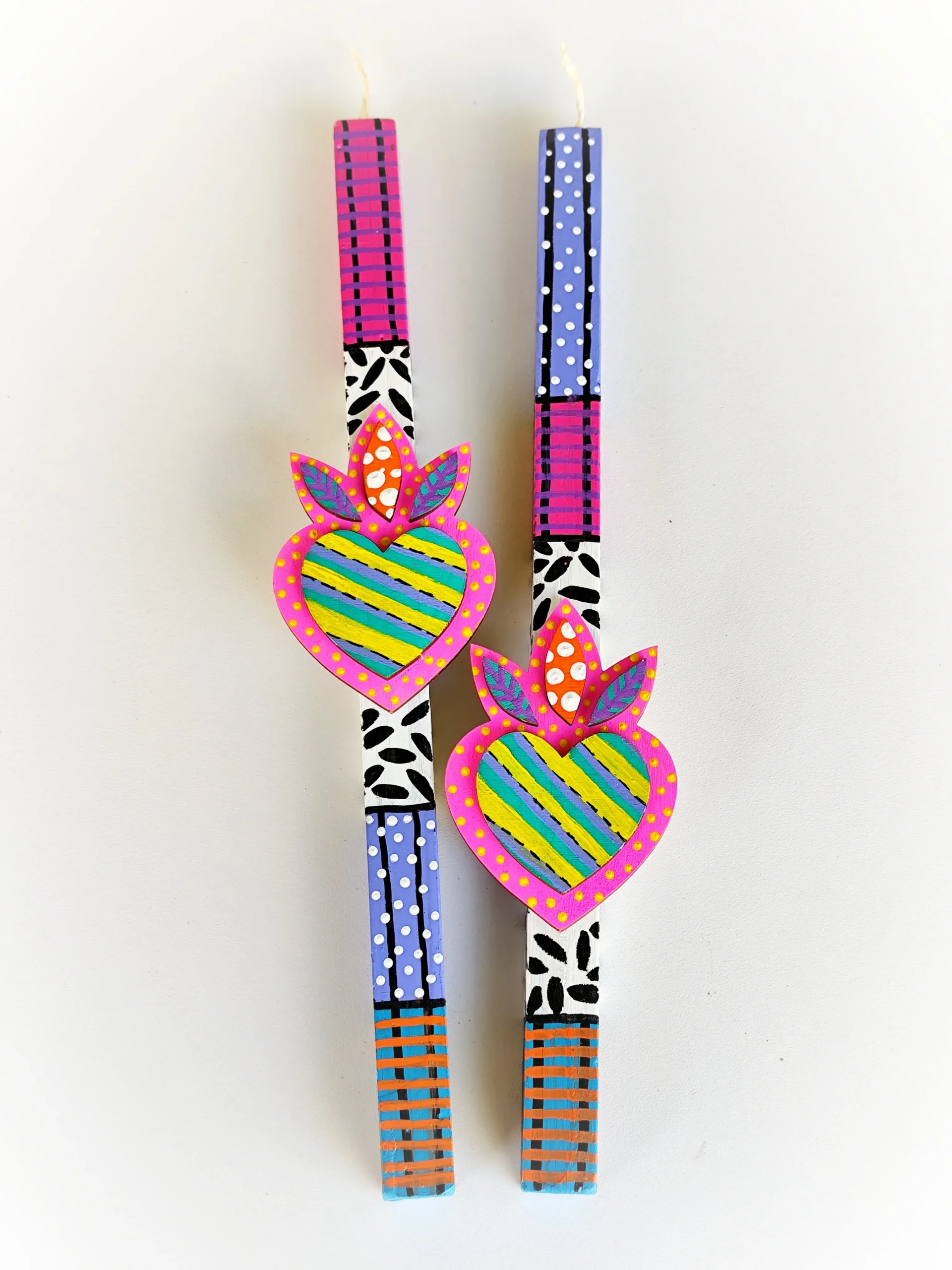 Funky pop Easter candles - Image 3