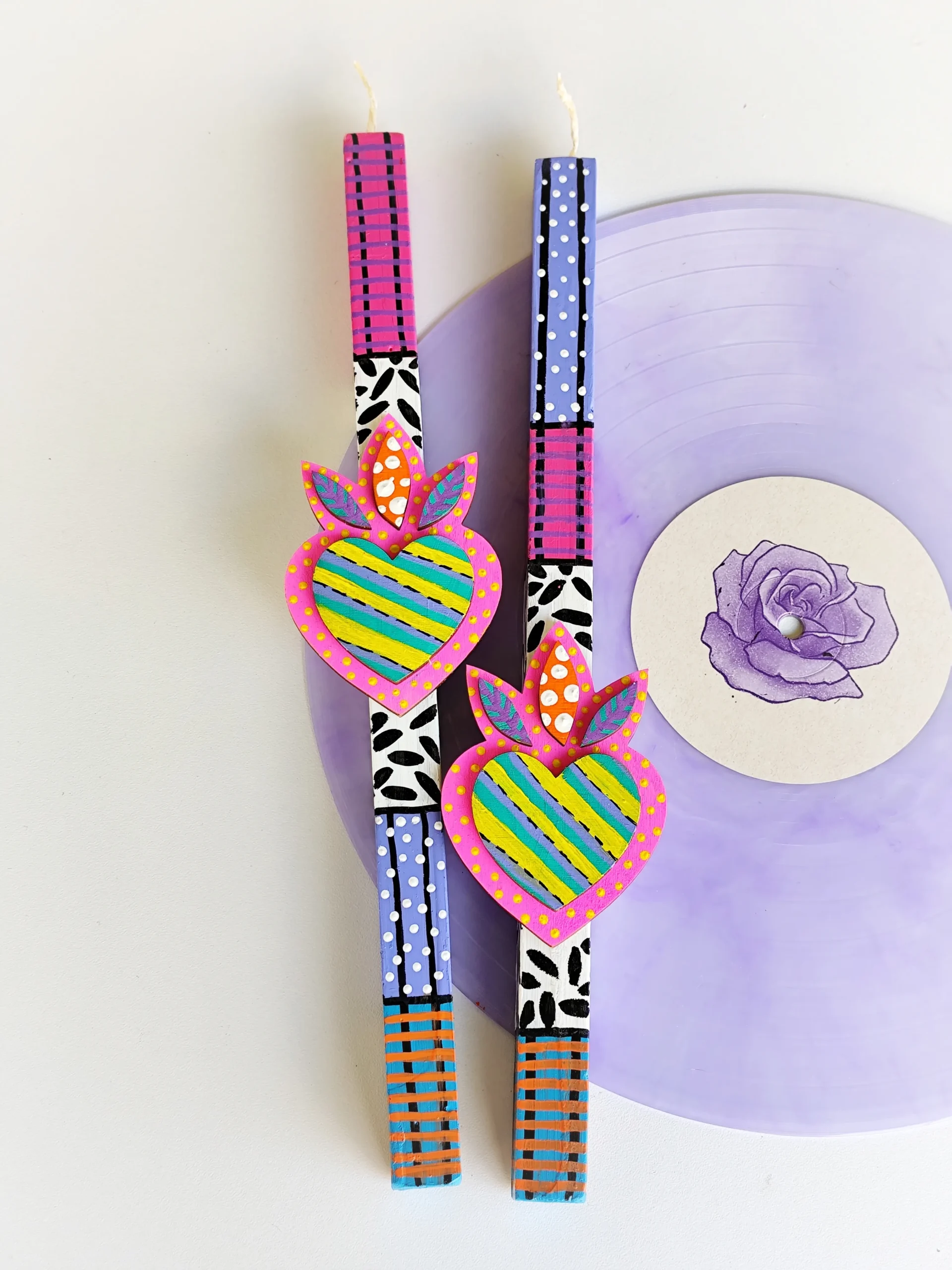 Funky pop Easter candles - Image 7