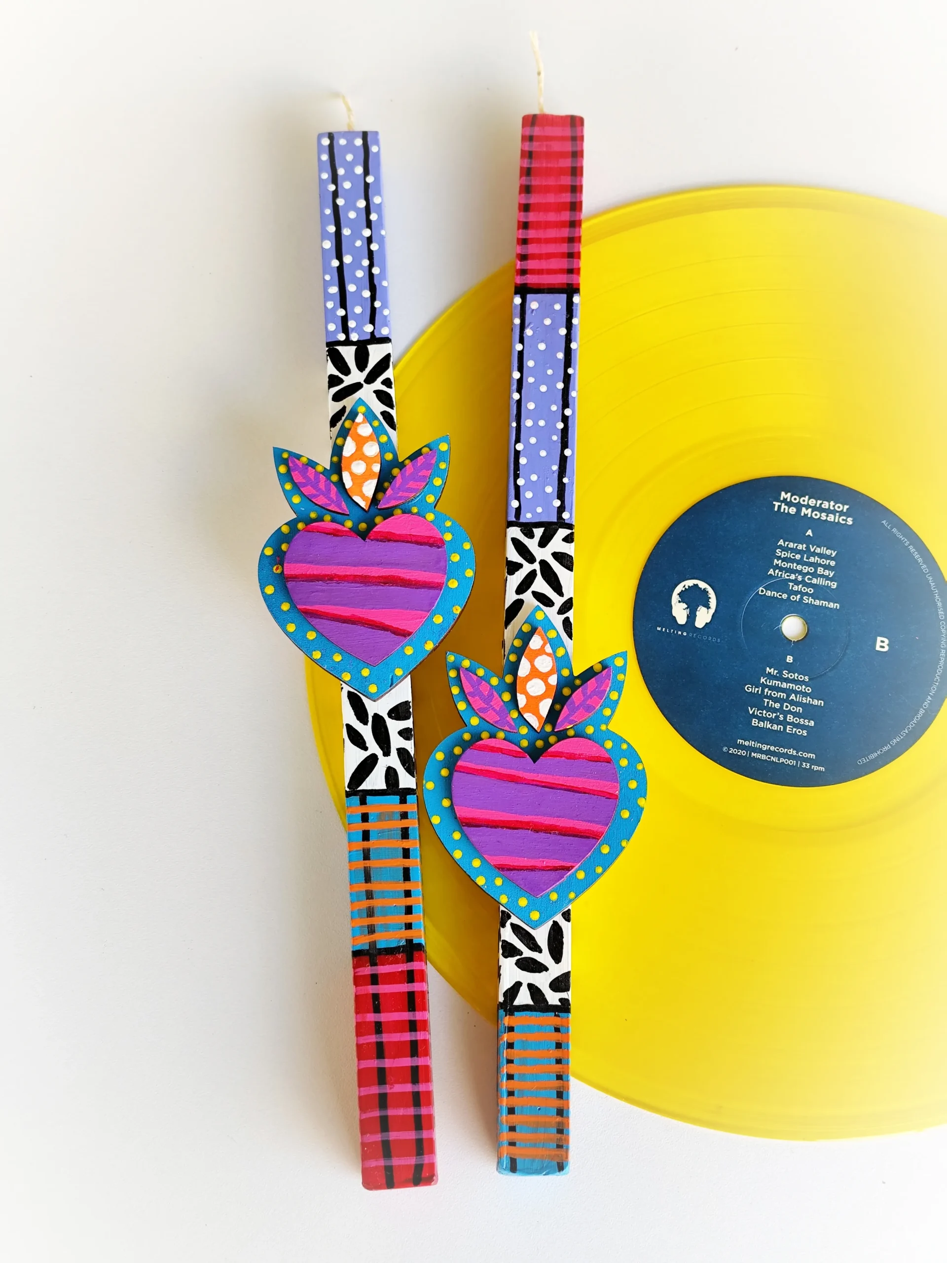 Funky pop Easter candles - Image 8