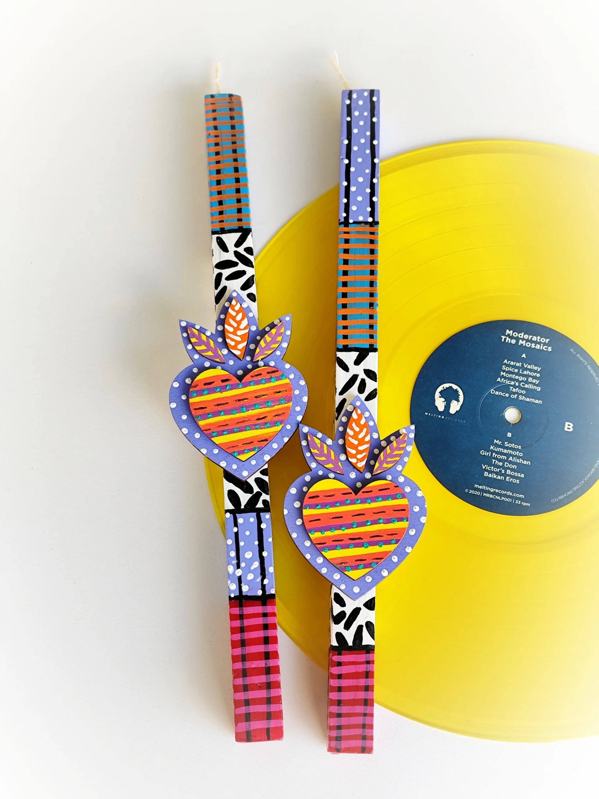 Funky pop Easter candles - Image 6